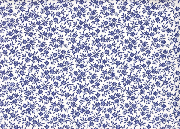 Streublumen blau - Carta Varese Papier