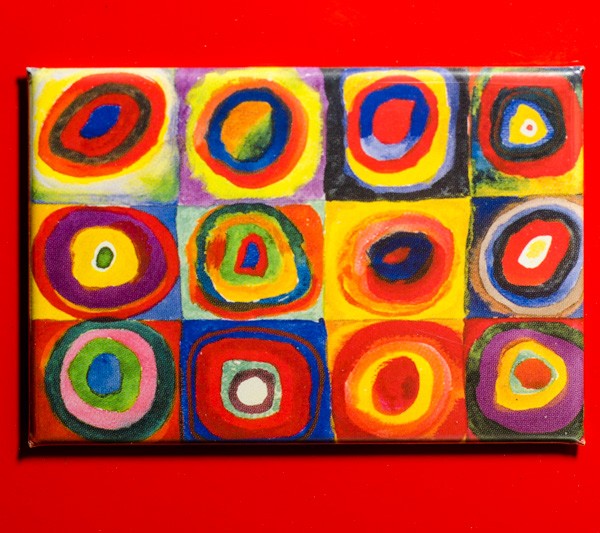 Kandinsky, Wassily Farbstudie - Magnet